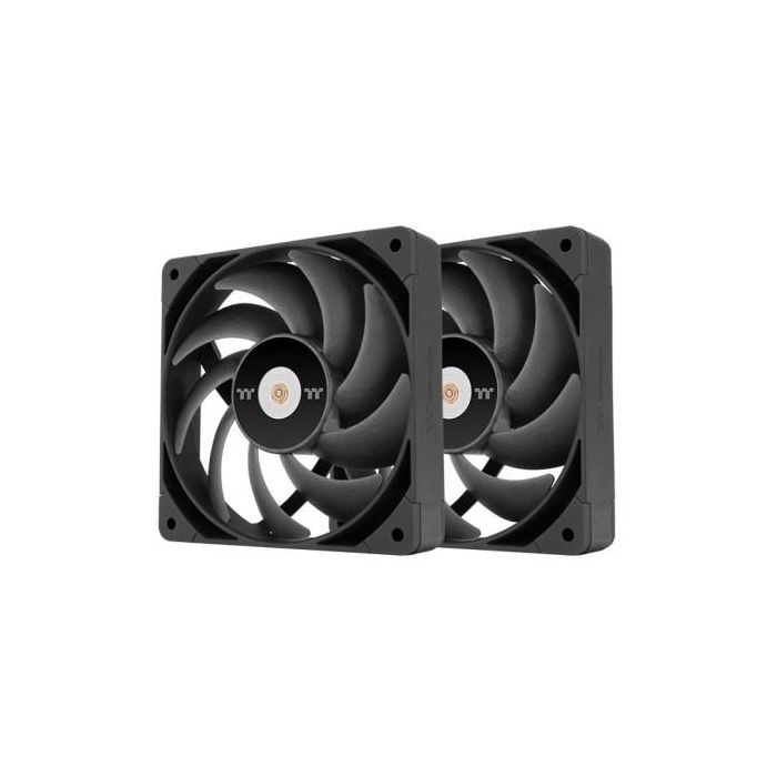 120mm Thermaltake TOUGHFAN 12 Pro PC Cooling Fan 2 Pack Black 0 120mm Thermaltake TOUGHFAN 12 Pro PC Cooling Fan 2 Pack Black 0