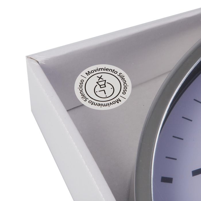 Reloj Pared Blanco 30Cm Versa (2 Unidades) 4 Reloj Pared Blanco 30Cm Versa (2 Unidades) 4