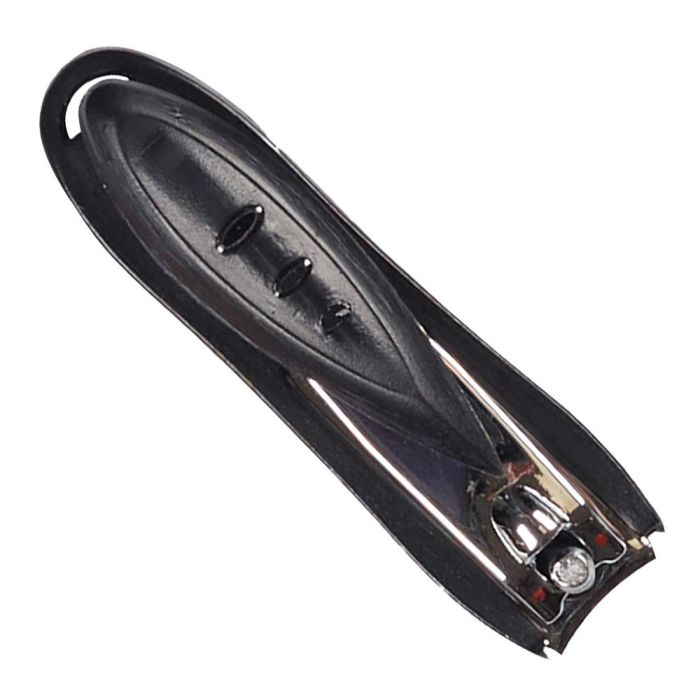 Cosmetic Club Cortaúñas con Depósito de Acero y Plástico en Colores Surtidos, Longitud 6.5 cm 4