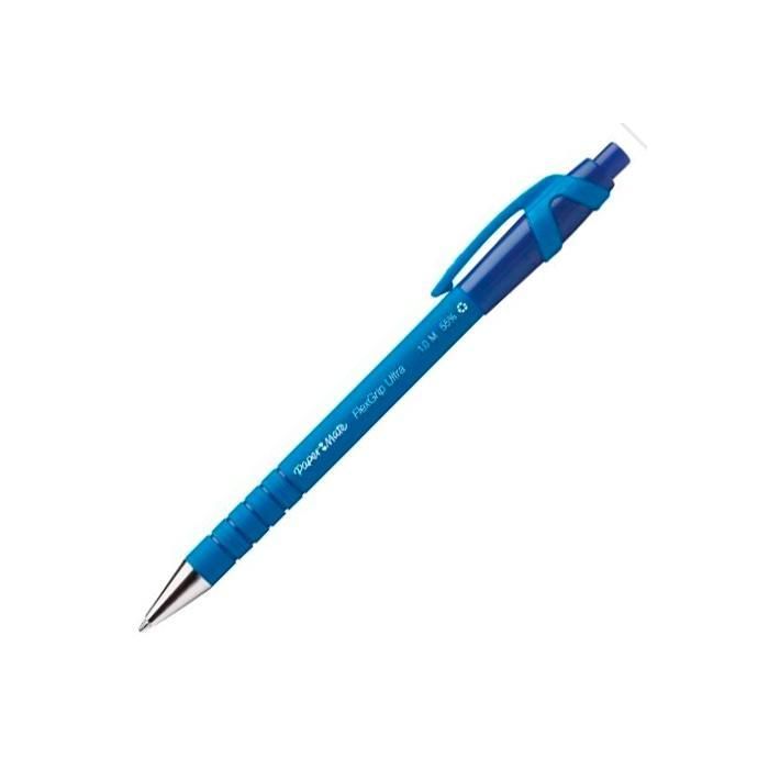 Bolígrafo Paper Mate Flexgrip Ultra ST Azul 1 mm (36 Piezas)