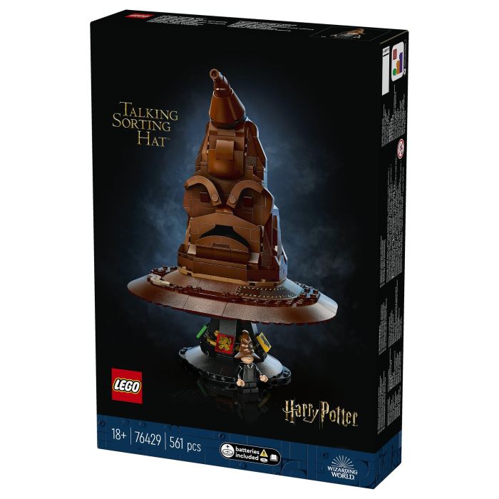 LEGO Harry Potter Sombrero Seleccionador Parlante 76429 Juego Construcción 561 Piezas 8