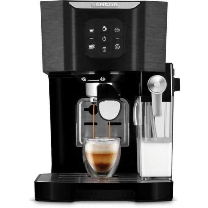 Cafetera Espresso Sencor SES 4040BK 1450W Negra 3 Cafetera Espresso Sencor SES 4040BK 1450W Negra 3