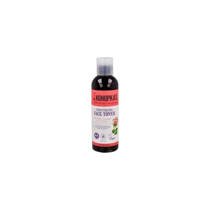 DR. KONOPKA´S Tónico Facial Hidratante con Manzanilla y Agua de Rosa, Vegan, 200ml para Piel Suave y Sedosa