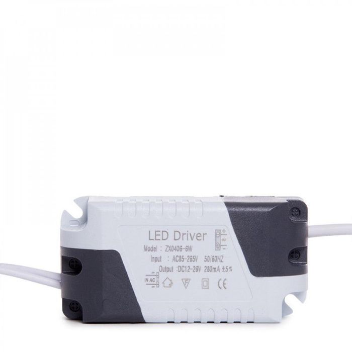 Placa LED 6W 600Lm 6000ºK Cuadrada 40.000H [JL-GP-LZ-4] 5