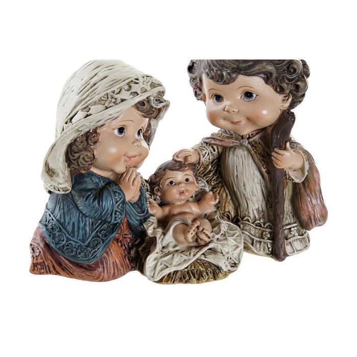 Belén de Navidad DKD Home Decor Resina Multicolor (16 x 9 x 12 cm) (2 Unidades) 2 Belén de Navidad DKD Home Decor Resina Multicolor (16 x 9 x 12 cm) (2 Unidades) 2