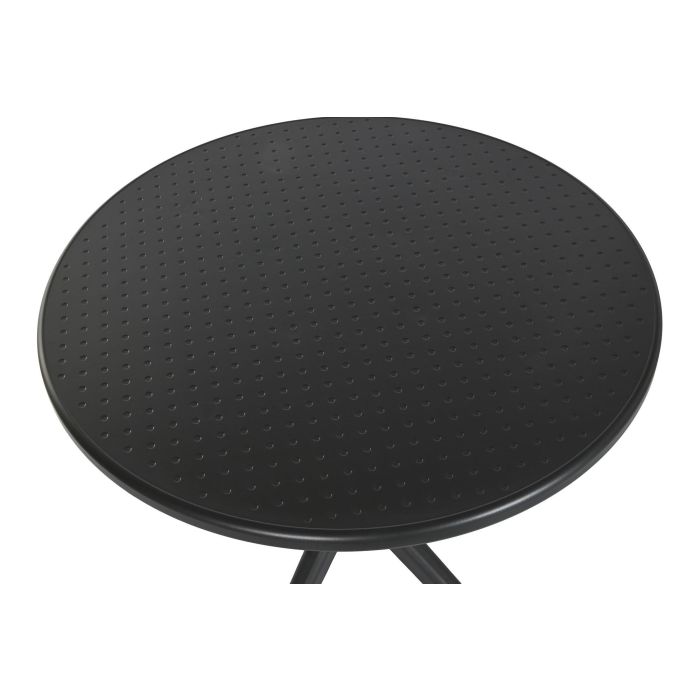 Mesa Terraza Y Jardin DKD Home Decor Negro 80 x 75 x 80 cm 4 Mesa Terraza Y Jardin DKD Home Decor Negro 80 x 75 x 80 cm 4