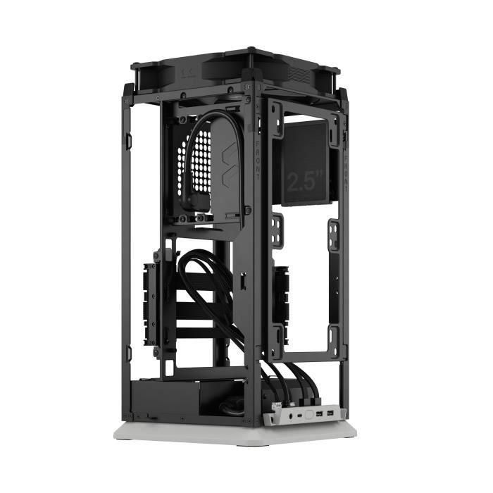 Fractal Design Mood Light Gray Torre PC ITX Small Form Factor SFF USB 3.2 Gen 1/USB-C Filtro Antipolvo 4