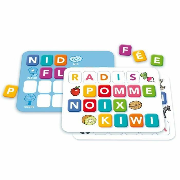 Nathan La Petite Ecole - Palabras Juego de combinación para componer las primeras palabras a partir de 4 años 1 Nathan La Petite Ecole - Palabras Juego de combinación para componer las primeras palabras a partir de 4 años 1