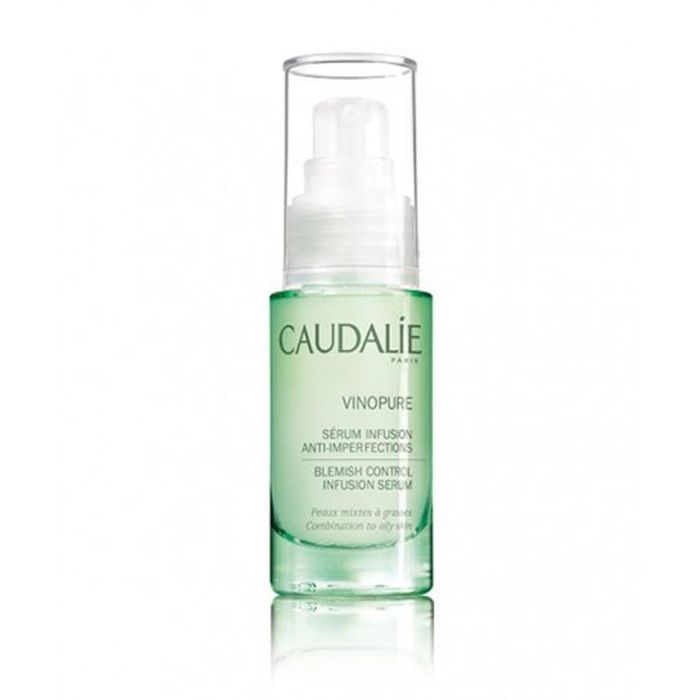 Caudalie VINOPURE sérum anti-imperfecciones con Ácido Salicílico para Acné, Poros y Puntos Negros, Dermocosmética No Comedogénico 30 ml 1