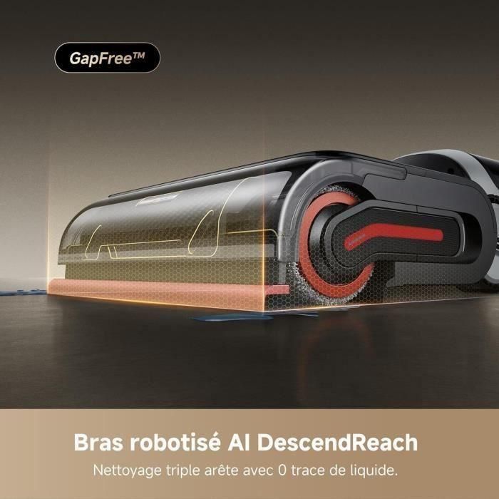 Dreame AAARM54780 Aspiradora de calor H15 Pro, limpieza de suelos a 85°C, brazo robótico con IA sin huecos, sensor RGB inteligente, 22 kPa 3 Dreame AAARM54780 Aspiradora de calor H15 Pro, limpieza de suelos a 85°C, brazo robótico con IA sin huecos, sensor RGB inteligente, 22 kPa 3