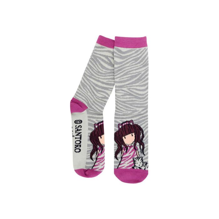 Expositor 18 packs de calcetines gorjuss™ "purrrrrfect love" - modelos surtidos 2