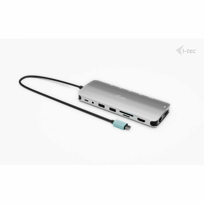 Hub USB i-Tec C31NANOTRIPLEDOCKPD Gris 18