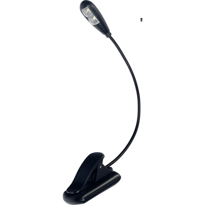 RTX Lámpara Atril Flexible Clip con 2 LEDs, 18x8x5 cm 1