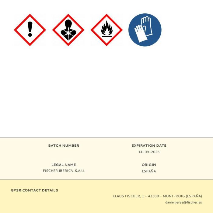 Fischer Espuma poliuretano multiusos manual 700 ml para aislamientos térmicos y acústicos, pintable y lijable 1 Fischer Espuma poliuretano multiusos manual 700 ml para aislamientos térmicos y acústicos, pintable y lijable 1