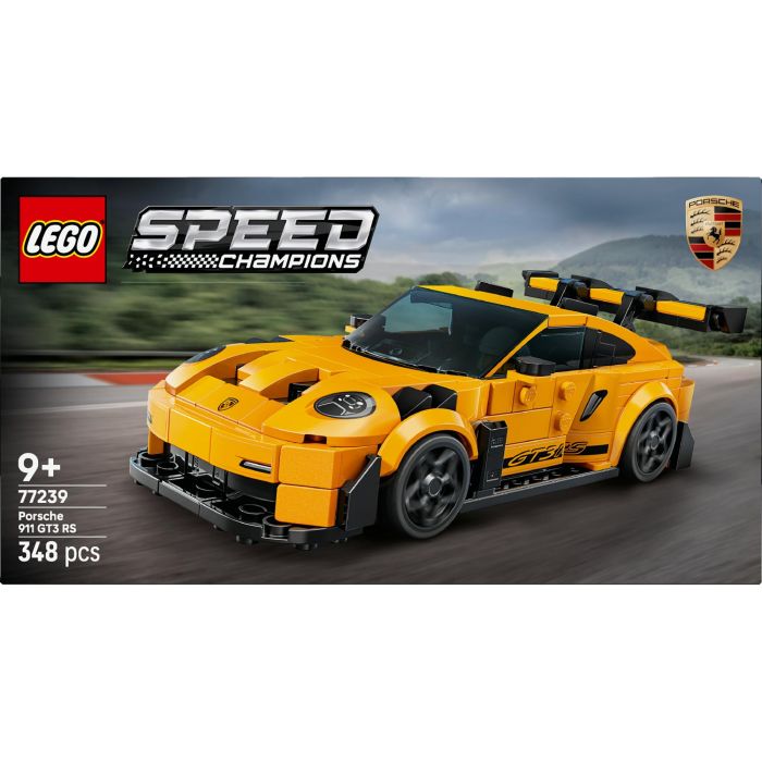 LEGO 77239 Speed Champions Porsche 911 GT3 RS Superdeportivo Juego Construcción Plástico 348 piezas Niños 9+ años 12