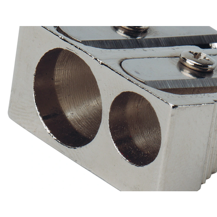 Q-connect Sacapuntas Metálico 2 Usos Cuña 2 Q-connect Sacapuntas Metálico 2 Usos Cuña 2