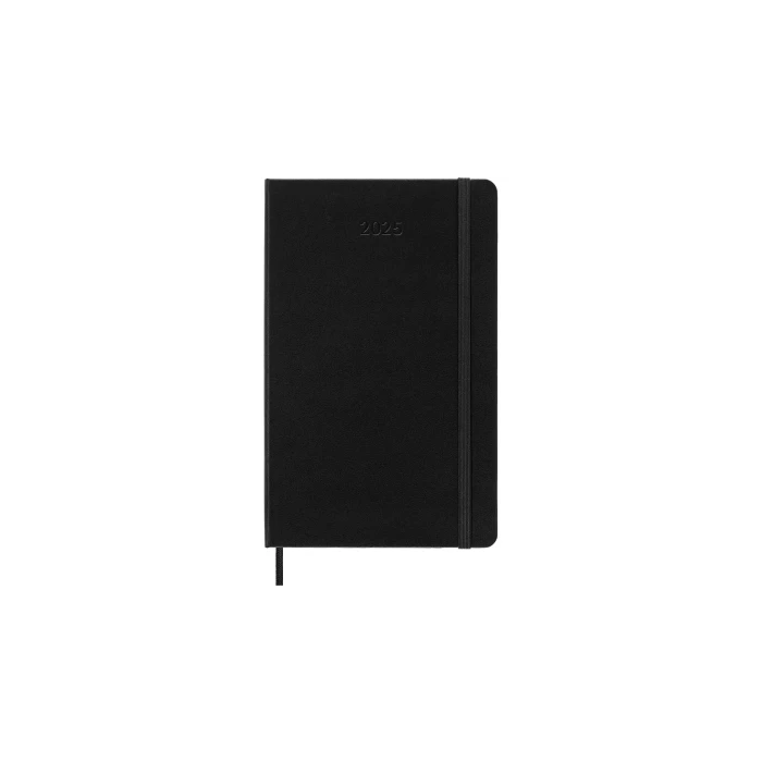 Agenda 2025 Tapa Dura 12 Meses Semanal Horizontal L (13 X 21 Cm) Negra Moleskine DHB12WH3Y25 1