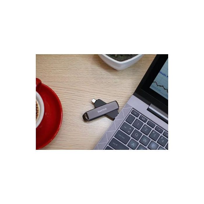 Sandisk SDDDE1-1T00-G46 1TB USB-C/USB-A 3.2 Gen 2 1000 MB/s Unidad Dual Flash Drive Negro 4 Sandisk SDDDE1-1T00-G46 1TB USB-C/USB-A 3.2 Gen 2 1000 MB/s Unidad Dual Flash Drive Negro 4