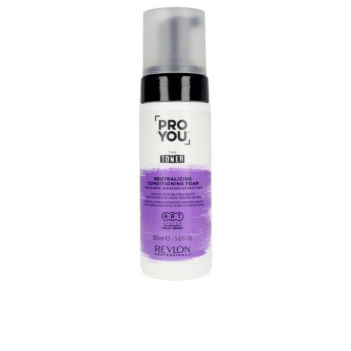 Revlon Pro You The Toner Neutralizing Acondicionador Espuma para Rubios 165 ml 0 Revlon Pro You The Toner Neutralizing Acondicionador Espuma para Rubios 165 ml 0