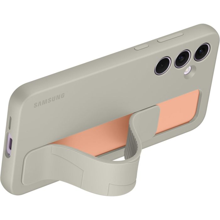 Samsung Funda Standing Grip para Galaxy A55 5G, Carcasa protectora con soporte de sobremesa, Resistente a golpes y rayones, Gris 3 Samsung Funda Standing Grip para Galaxy A55 5G, Carcasa protectora con soporte de sobremesa, Resistente a golpes y rayones, Gris 3