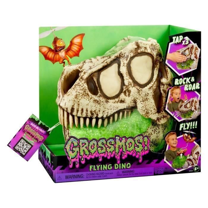 GrossMos Flying LIT35051521600 Dinosaurio Volador de Juguete Naranja - 3 Modelos Diferentes para Coleccionar 4