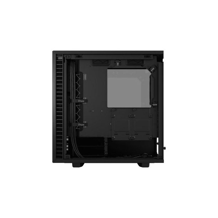 Fractal Design Define 7 Mini Negro PC - Micro ATX/Mini-ITX, Ventiladores Incluidos, Gestión de Cables, FD-C-DEF7M-02