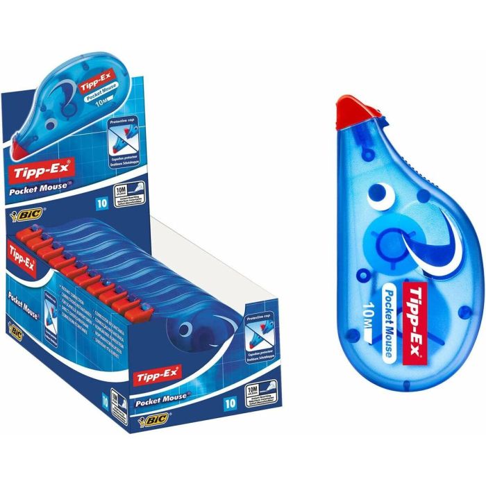 Cinta Correctora TIPP-EX Pocket Mouse 10 m 4,2 mm (20 Unidades) 1 Cinta Correctora TIPP-EX Pocket Mouse 10 m 4,2 mm (20 Unidades) 1
