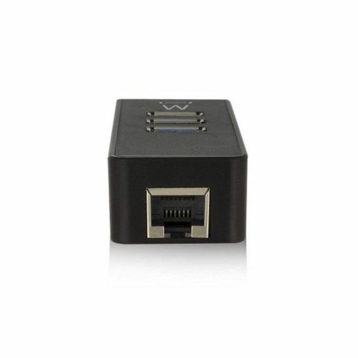 Hub USB Ewent AAOAUS0127 3 x USB 3.1 RJ45 Plug and Play 4