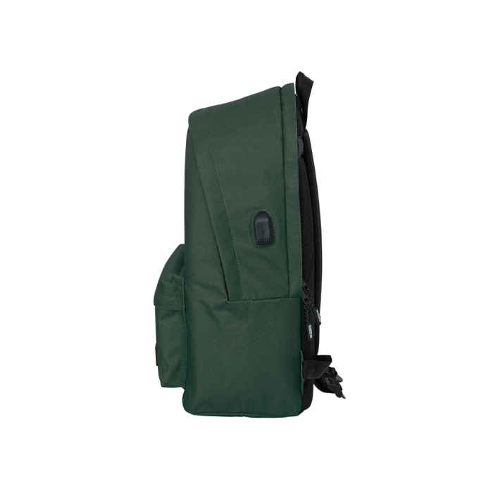 Safta Mochila Doble para Portátil 15,6"+USB Munich Básicos Verde 31x44x18 cm 2