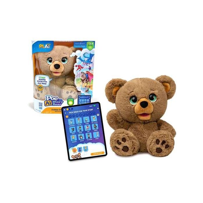 Oso poe cuentacuentos inteligencia artificial 30 cm, crea una historia única y completamente personalizada 1 Oso poe cuentacuentos inteligencia artificial 30 cm, crea una historia única y completamente personalizada 1