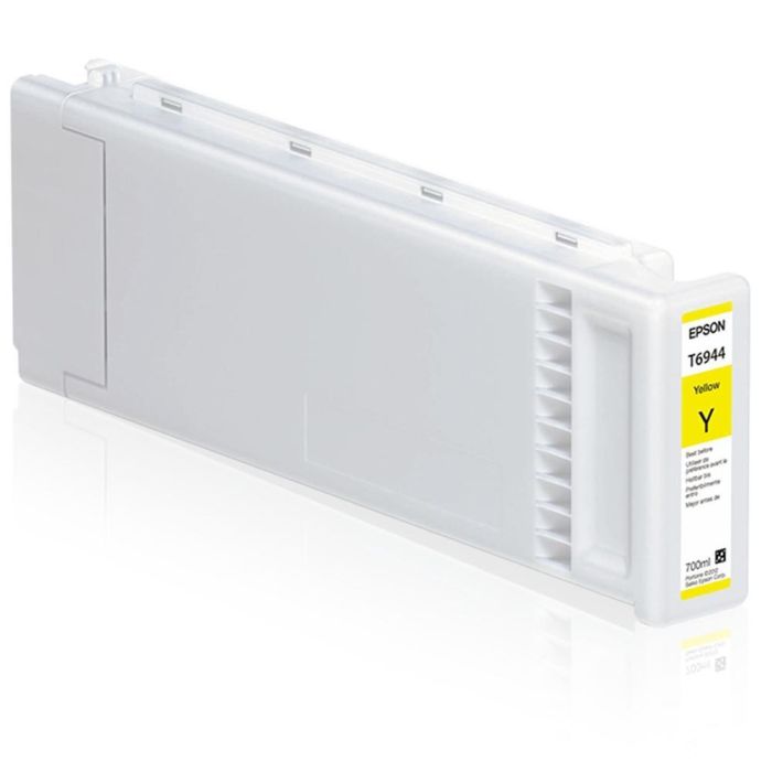 Epson Cartucho de Tinta SC-T Amarillo 700 mL, C13T694400, Compatible con SC-T3000, SC-T5000, SC-T7000