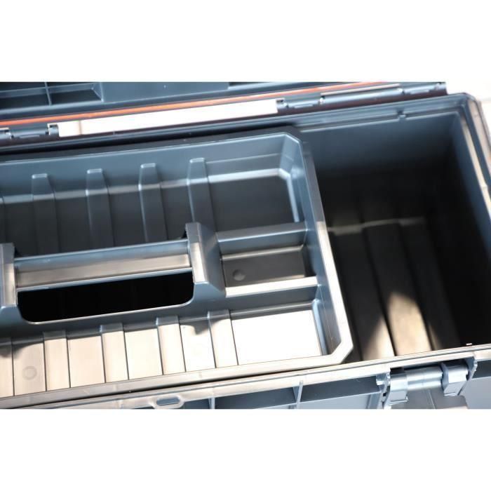 Caja de herramientas - KS TOOLS - 850.0395F - Caja de herramientas SCM - Caja de herramientas vacía 545 x 270 x 246 mm 4 Caja de herramientas - KS TOOLS - 850.0395F - Caja de herramientas SCM - Caja de herramientas vacía 545 x 270 x 246 mm 4