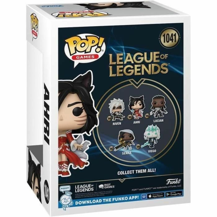Funko Pop Games Vinyl: League of Legends Ahri Figura de Vinilo 10.9 cm 14 Funko Pop Games Vinyl: League of Legends Ahri Figura de Vinilo 10.9 cm 14