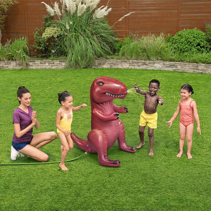 Bestway Aspersor Hinchable Dinosaurio 99x76x122 cm +3 Años Jardin 52294 2