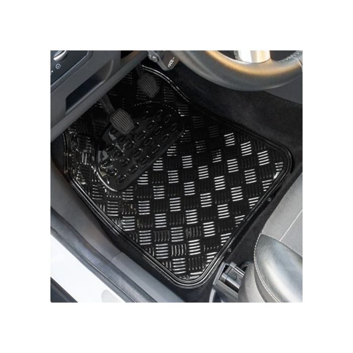 Set de Alfombrillas para Coche BC Corona ALF10131 Universal Negro (4 pcs)