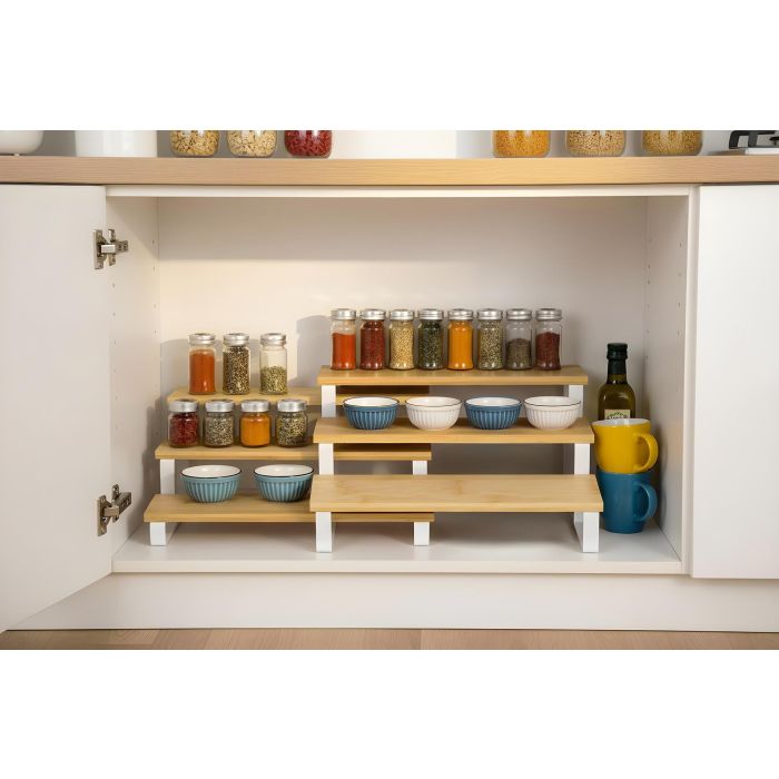 Confortime Set 2 Estantes Cocina 30x24.5x12.3 cm y 30x22 cm (6 Unidades) 5 Confortime Set 2 Estantes Cocina 30x24.5x12.3 cm y 30x22 cm (6 Unidades) 5