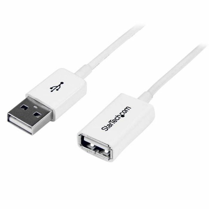 Cable USB Startech USBEXTPAA1MW Blanco