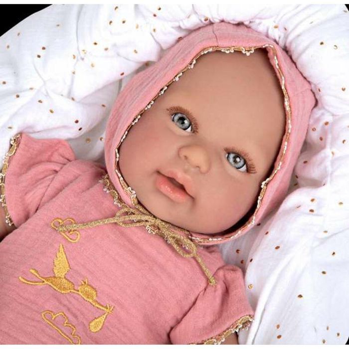 Muñeca real reborn arias silicona 43 cm noah sweet 17