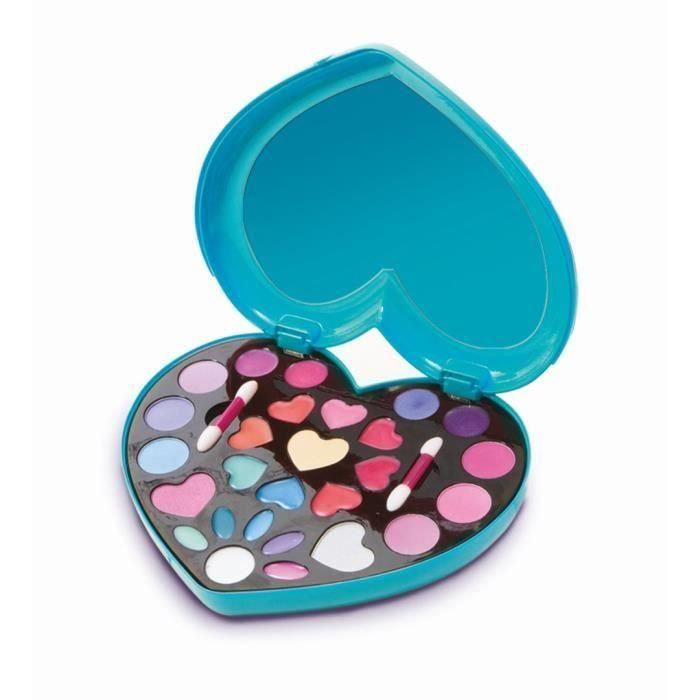 Clementoni CLE8005125187812 Crazy Chic Sirene Makeup - Set de Maquillaje con Sombras de Ojos, Brillos de Labios y Aplicadores para Niñas a partir de 6 años 2