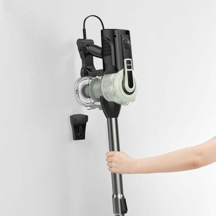 Livoo Aspiradora Vertical con Cable DOH142V - 600 W - 12 kPa - Ciclónica - 0,55 L - Verde 6