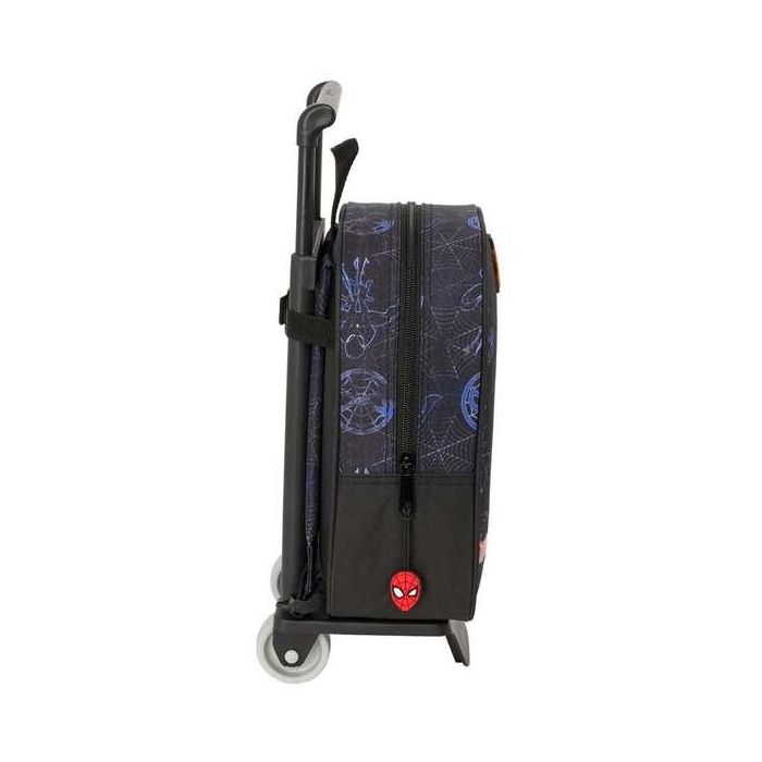 Mochila Safta Con Carro 805 Spider-Man Attack 270x220x100 mm 2 Mochila Safta Con Carro 805 Spider-Man Attack 270x220x100 mm 2