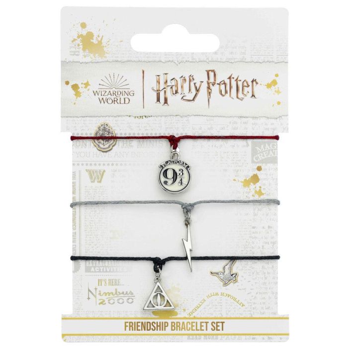 Set 3 pulseras Amistad Reliquias de la Muerte Harry Potter 1 Set 3 pulseras Amistad Reliquias de la Muerte Harry Potter 1