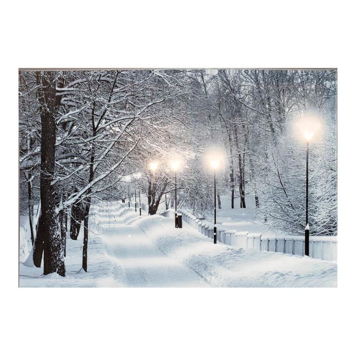 Lumineo Cuadro LED Decorativo Paisajes Nevados 58x38x1.5cm, 6 LEDs, Luz Fría/Cálida, 2 Modelos Surtidos 1 Lumineo Cuadro LED Decorativo Paisajes Nevados 58x38x1.5cm, 6 LEDs, Luz Fría/Cálida, 2 Modelos Surtidos 1