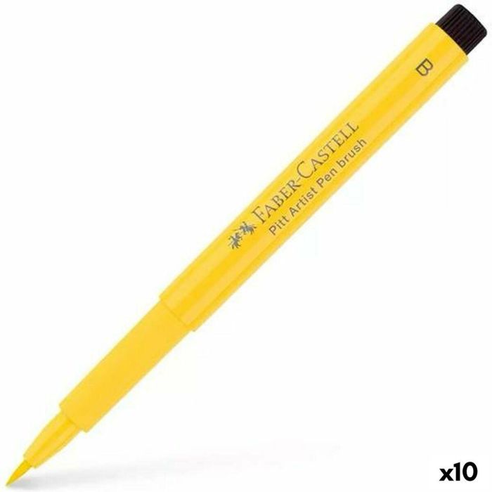 Rotuladores Faber-Castell Pitt Artist Cadmium Dark Amarillo (10 Unidades) Rotuladores Faber-Castell Pitt Artist Cadmium Dark Amarillo (10 Unidades)