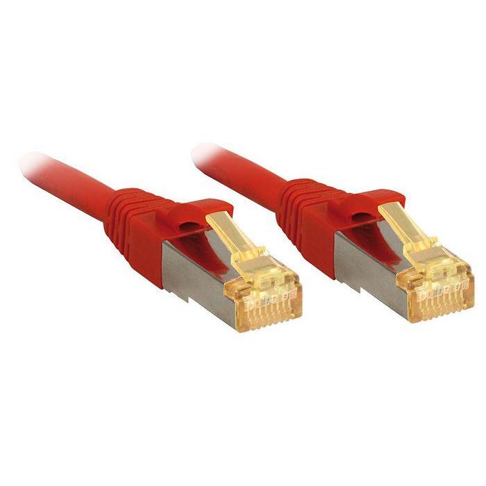 Lindy 20m RJ45 S/FTP LSZH Cable, Red Lindy 20m RJ45 S/FTP LSZH Cable, Red