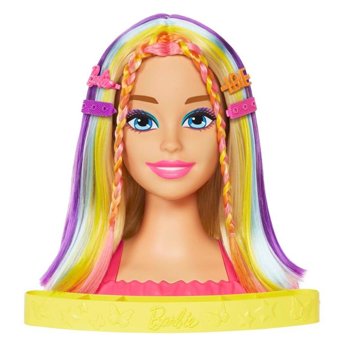 Barbie HMD78 Totally Hair Color Reveal Muñeca Rubia con 22 Accesorios de Peluquería para +3 Años 1 Barbie HMD78 Totally Hair Color Reveal Muñeca Rubia con 22 Accesorios de Peluquería para +3 Años 1