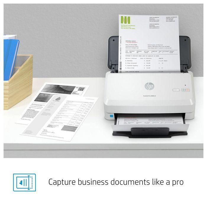 HP ScanJet Pro 3000 s4 Sheet-feed Scanner 10 HP ScanJet Pro 3000 s4 Sheet-feed Scanner 10