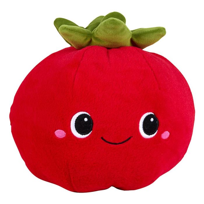 The Concept Factory Peluche Tomate Kawaii de Poliéster, Suave y Decorativo