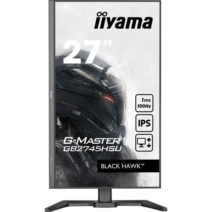 iiyama G-MASTER GB2745HSU-B2 LED display 68,6 cm (27") 1920 x 1080 Pixeles Full HD Negro 1 iiyama G-MASTER GB2745HSU-B2 LED display 68,6 cm (27") 1920 x 1080 Pixeles Full HD Negro 1