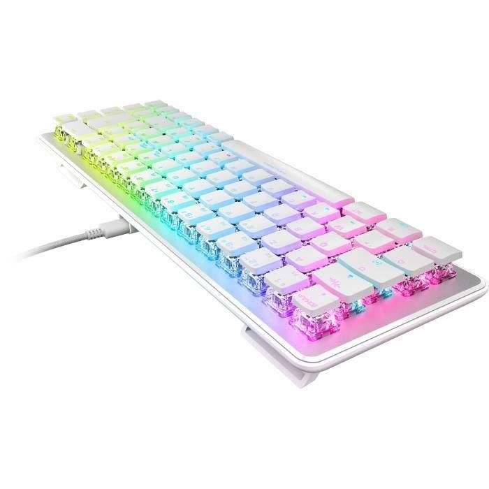 Turtle Beach TUR0731855230068 Teclado Mecánico Óptico Inalámbrico para Juegos Vulcan II Mini Blanco 1